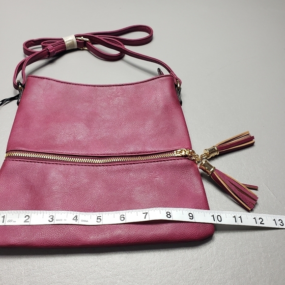 New Deluxity los Angeles peta approved vegan crossbody bag - Picture 8 of 13